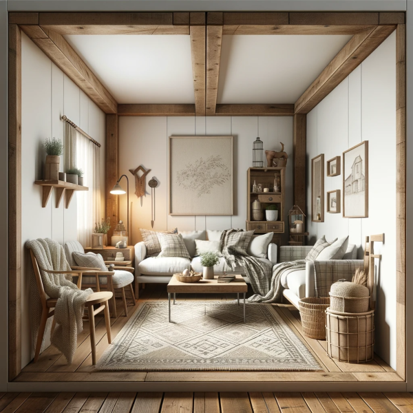 Farmhouse Sofa Placement 3 | Sam's Shoppe