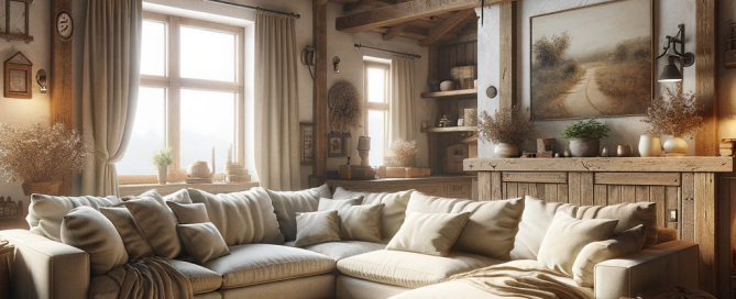 Farmhouse Sofa Placement | Sam's Shoppe