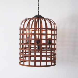 Three-Light Rustic Pendant Light | Sam's Shoppe