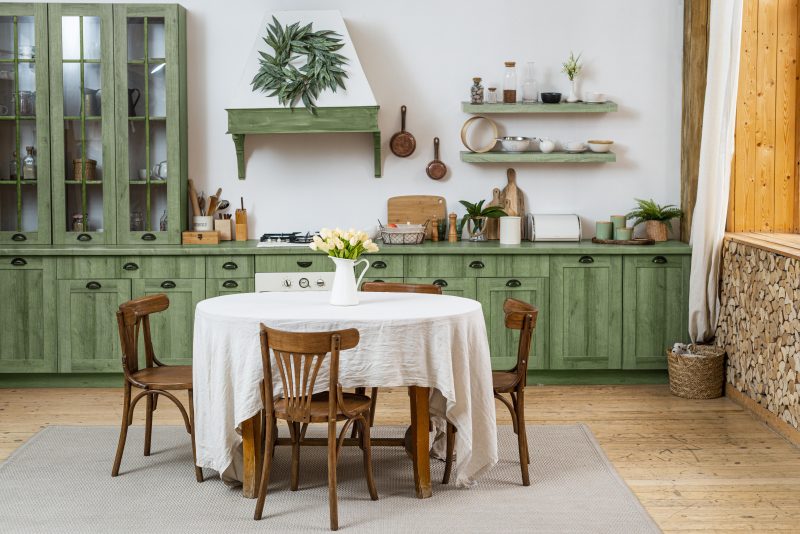 beautiful-green-kitchen-interior-design | Sam's Shoppe